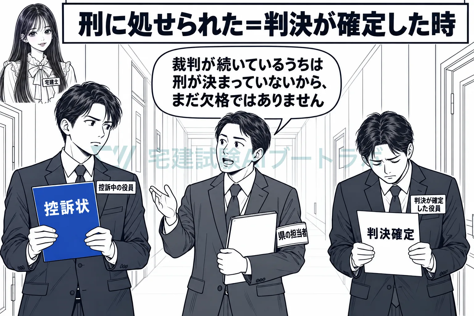 控訴して裁判が続いているうちは、まだ刑に処せられた者ではない。