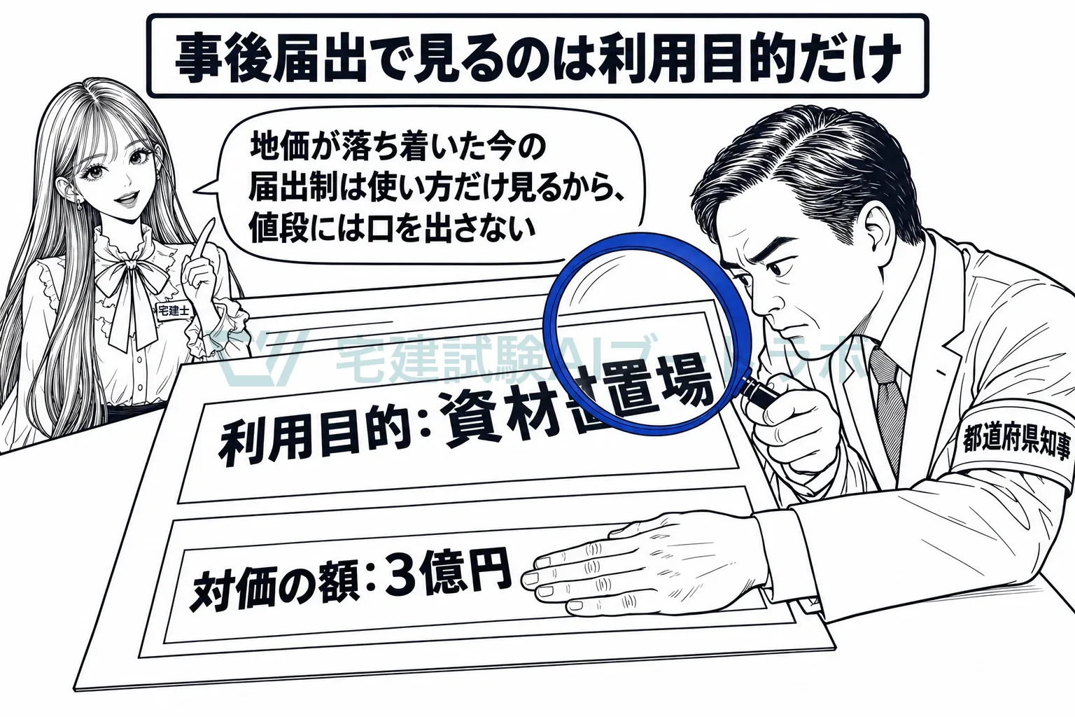 利用目的は見る、対価の額は見ない。